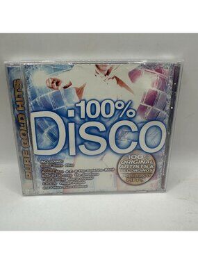 100% Disco Greatest Hits CD Original Artists 2001 Universal Music Pure Gold Hits